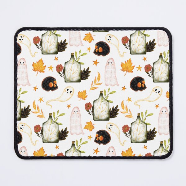 Item preview, Whimsy ghost seamless print designed and sold by pinkyfish1010.