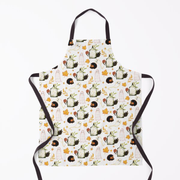 Item preview, Whimsy ghost seamless print designed and sold by pinkyfish1010.