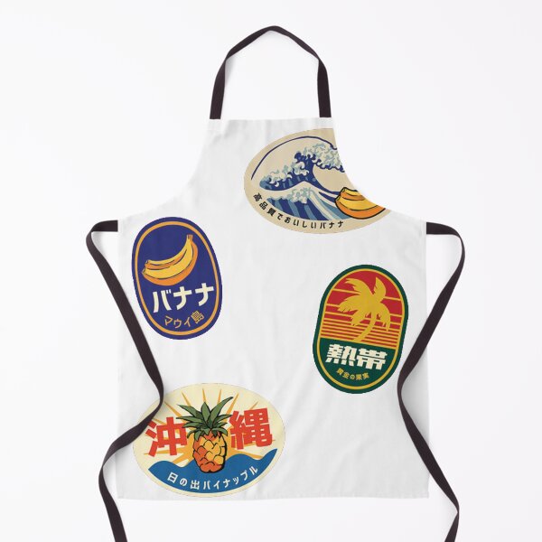 Item preview, vintage Japanese fruit stickers designed and sold by spooknik.