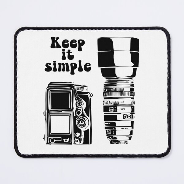 Item preview, keep it simple (black) designed and sold by editattire.