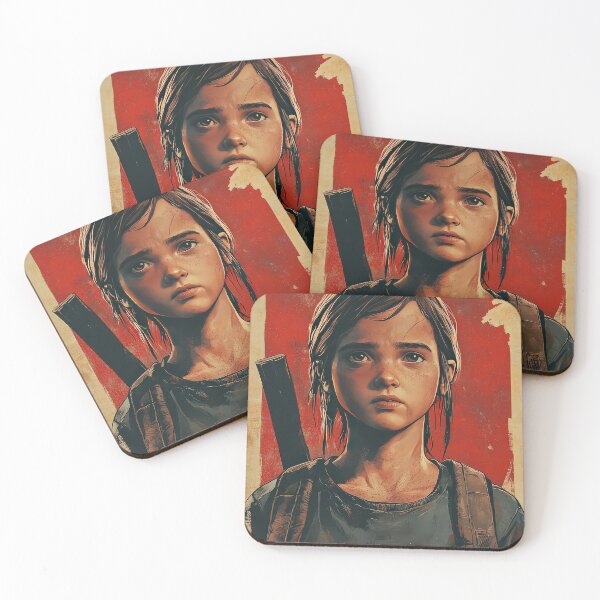 Item preview, Determined young survivor with a red background designed and sold by MystiS.