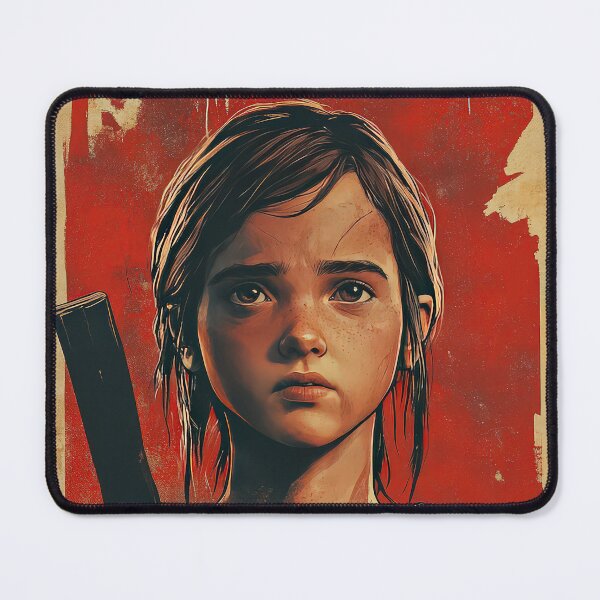 Item preview, Determined young survivor with a red background designed and sold by MystiS.