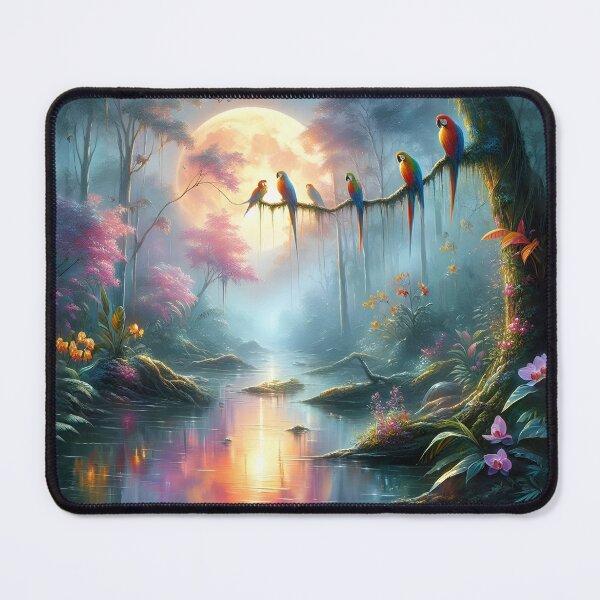 Item preview, Enchanted Jungle at Moonrise designed and sold by MarinaFila.