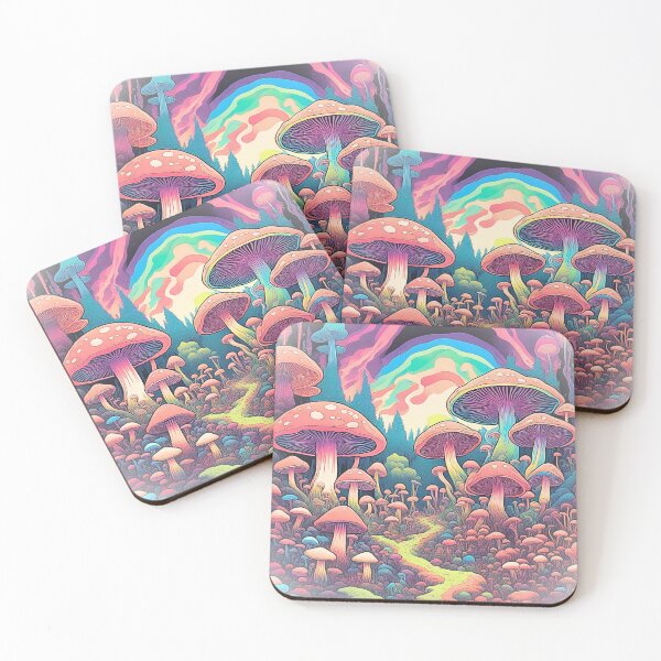 Item preview, mushrooms in the valley  designed and sold by Niqueeve.