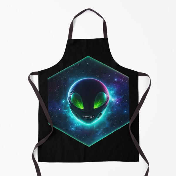 Item preview, Alien and UFO in Space designed and sold by AbsoluteA.