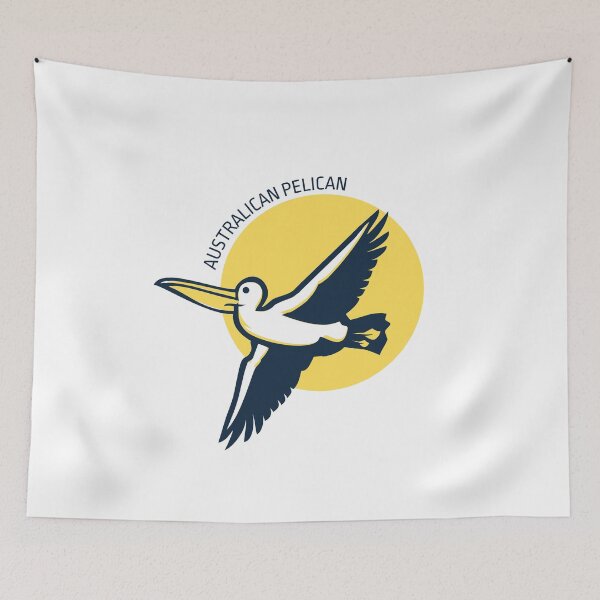 Item preview, Australian Pelican - Pelecanus Conspicillatus designed and sold by Angie-Atelier.