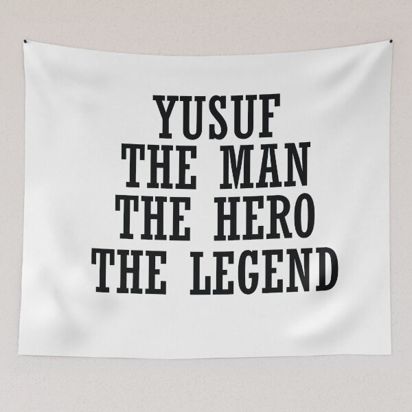 Item preview, Yusuf - The Hero and Legend designed and sold by GraphixKing999.