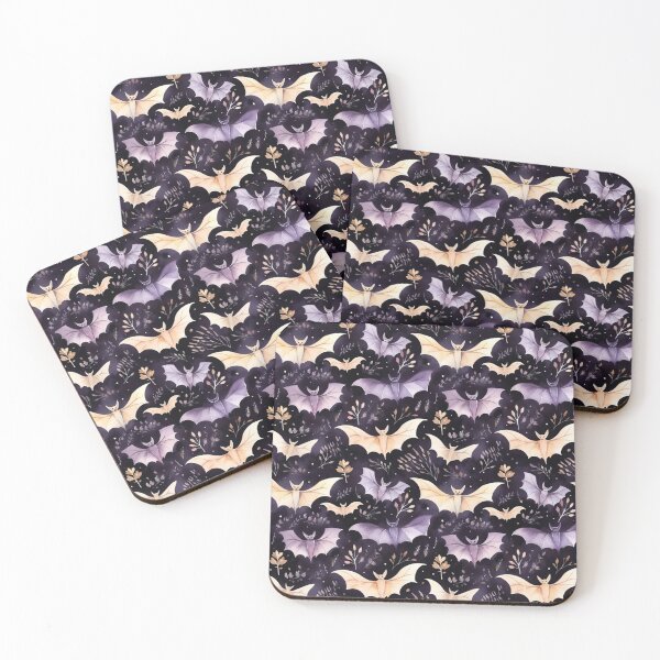 Item preview, spooky bats, halloween style pattern designed and sold by in-leggings.