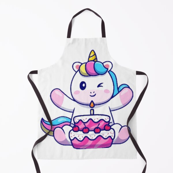Item preview, Magical Birthday Moment: Unicorn and Cake designed and sold by Sweety9.
