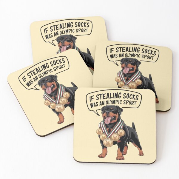Item preview, Rottweiler If Stealing Socks Was An Olympic Game designed and sold by 123ks.