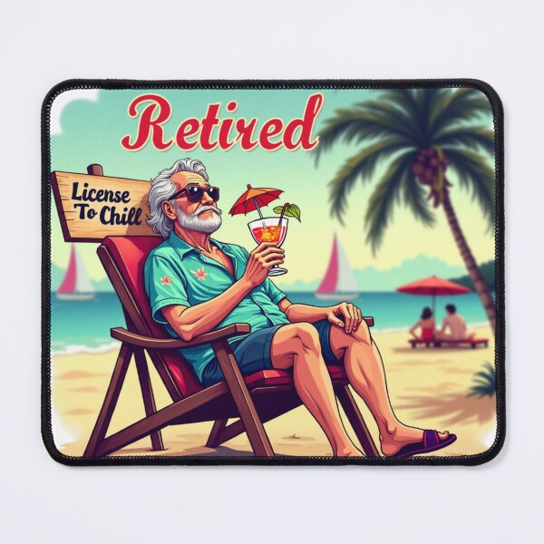 Item preview, License to Chill: Retired designed and sold by nbg2012.