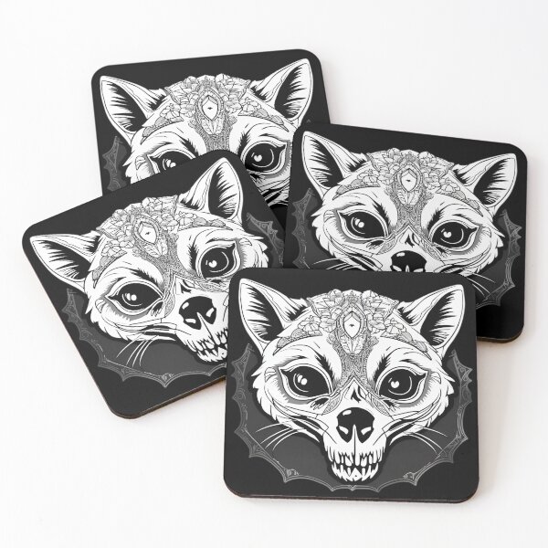 Item preview, Gothic Raccoon Skull designed and sold by Mr-Feniks-55.