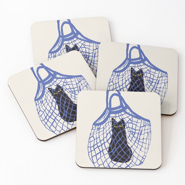 Item preview, Cat In A Mesh Bag designed and sold by ConnieReyes.