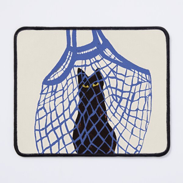 Item preview, Cat In A Mesh Bag designed and sold by ConnieReyes.