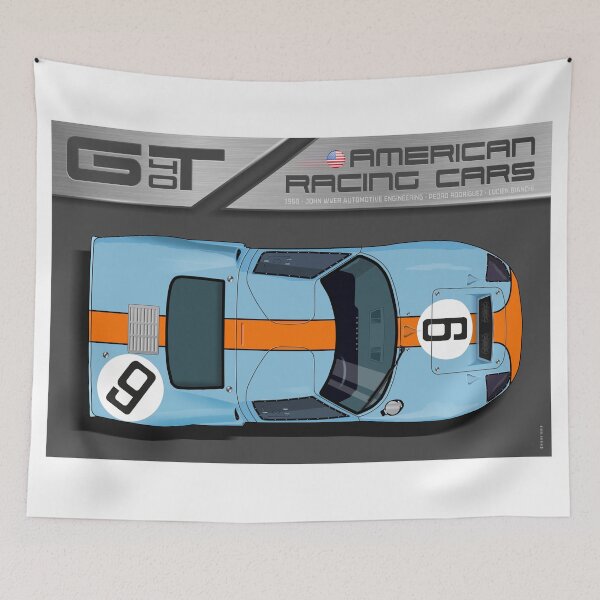 Item preview, Ford GT40 No.9 designed and sold by Theodor Decker.