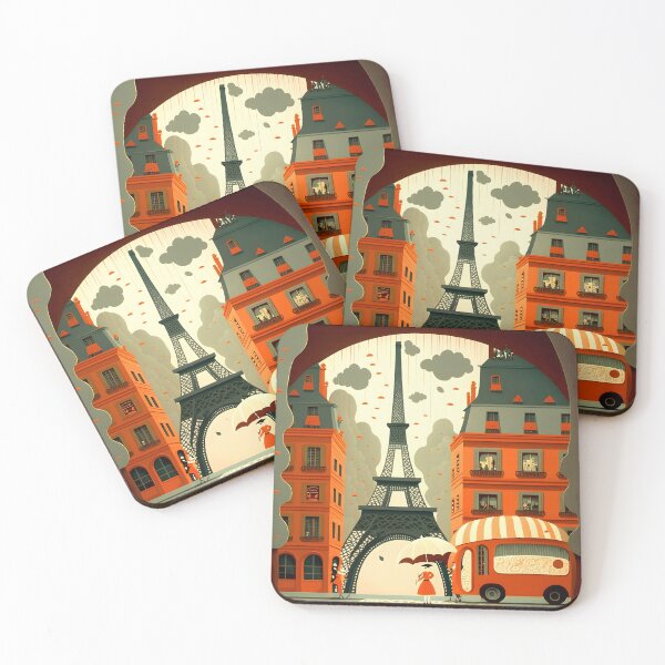 Item preview, Magical Paris streets designed and sold by Paintograma.