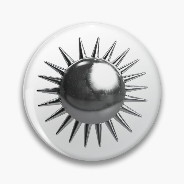 Item preview, Chromed Big Sun Icon Logo 3D designed and sold by Uzi-Design.