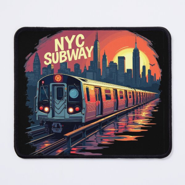 Item preview, New York Subway NYC Subway Train designed and sold by MayaDelaye.