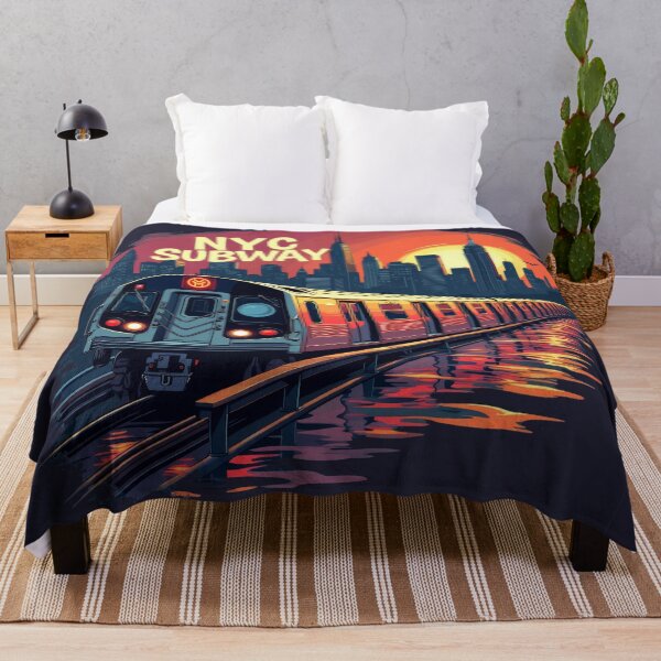 Item preview, New York Subway NYC Subway Train designed and sold by MayaDelaye.
