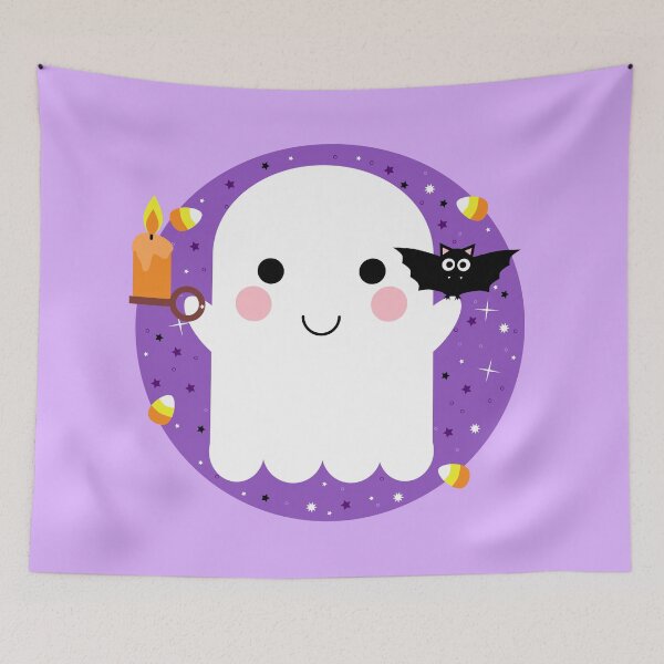 Item preview, Ghostly Candles & Candy Corn Spooks designed and sold by Tulip Creators .