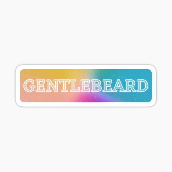 Artikel-Vorschau von Gentlebeard-Aufkleber, designt und verkauft von nerdspride.