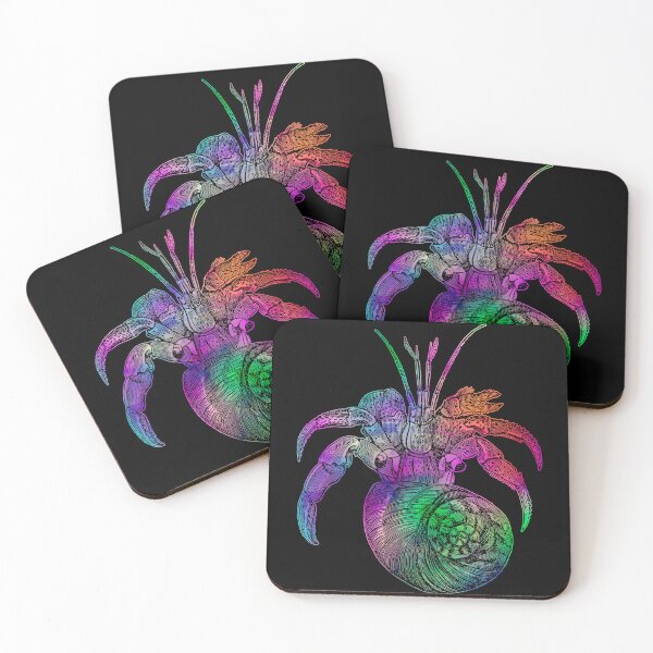 Item preview, Hermit Crab Sticker - Grape Lime designed and sold by mikeymadness.