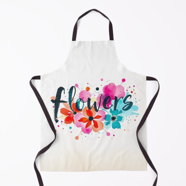 Item preview, Vibrant Watercolor Floral Calligraphy designed and sold by The Digital Compass.