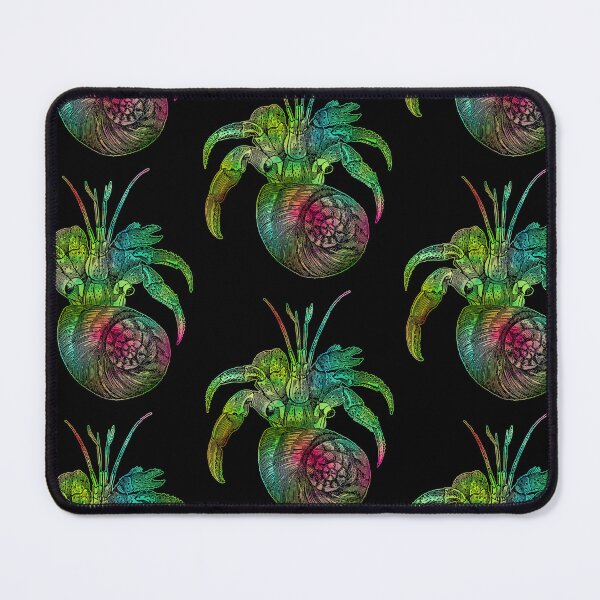 Item preview, Hermit Crab Sticker - Neon Pear designed and sold by mikeymadness.