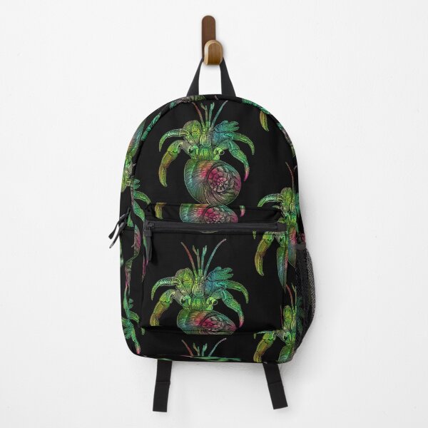 Item preview, Hermit Crab Sticker - Neon Pear designed and sold by mikeymadness.