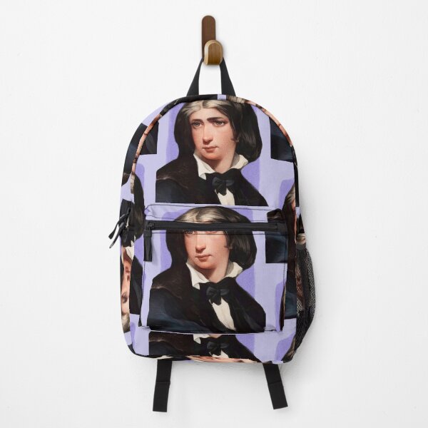 Item preview, English Critic Leigh Hunt - Purple - illustration designed and sold by Litstoy.