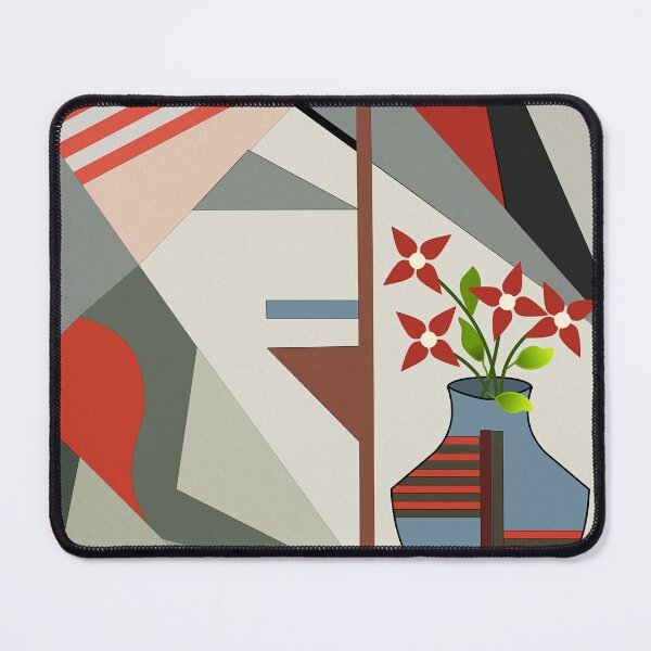 Item preview, Abstract shapes with vase designed and sold by jumapa.