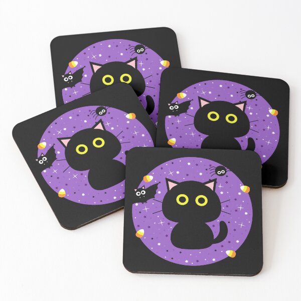 Item preview, Halloween Cat & Bat, Spider designed and sold by Tulip Creators by This Definition.