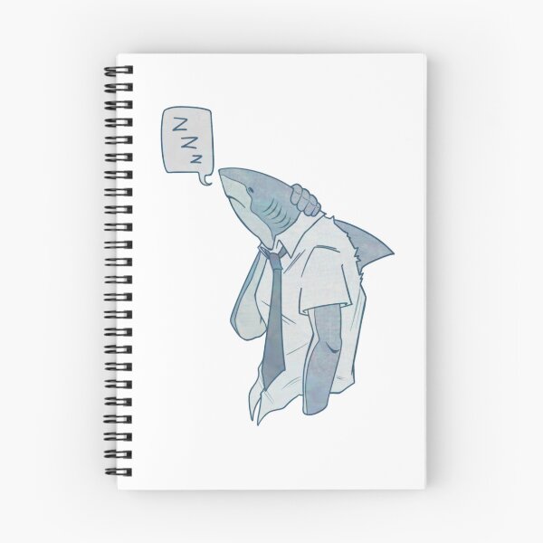 Item preview, Sleepy shark designed and sold by spoonshark.