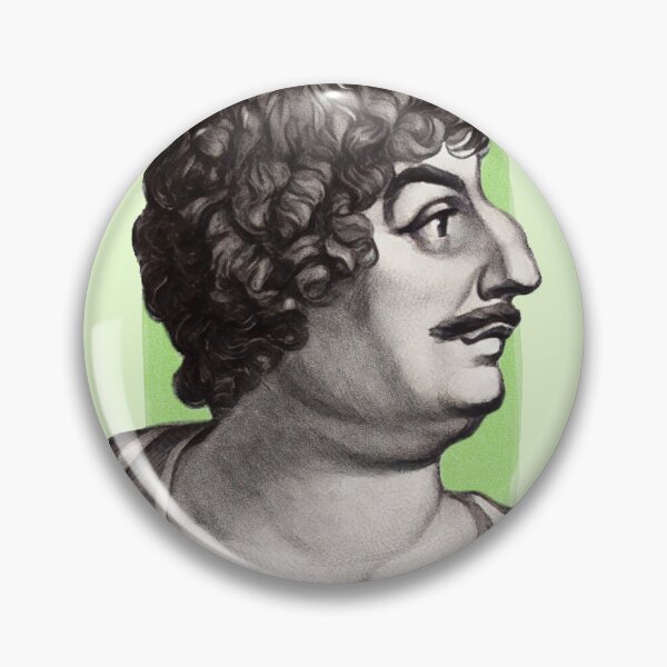 Item preview, English Poet Robert Herrick - mint Green - illustration  designed and sold by Litstoy.
