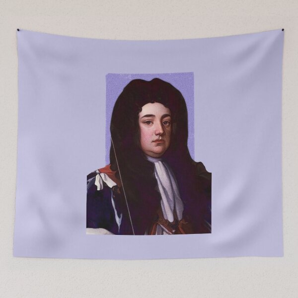 Item preview, English Poet Sidney Godolphin - Purple - illustration  designed and sold by Litstoy.