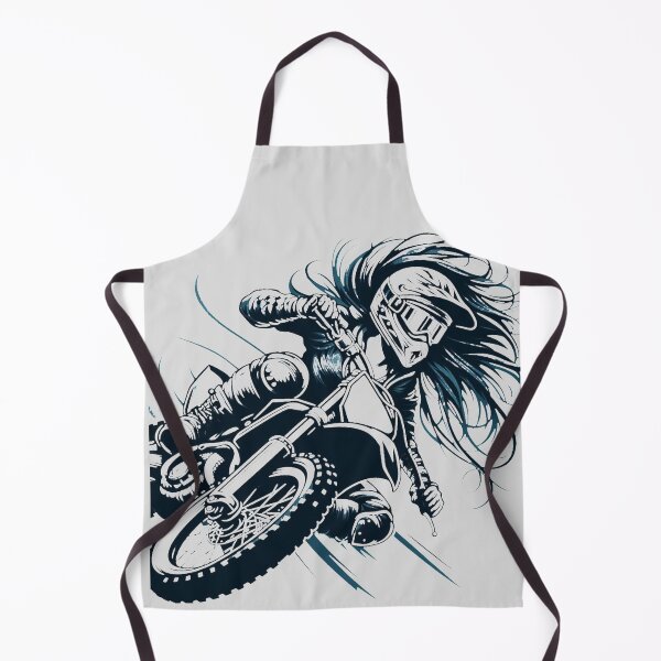 Item preview, MotoCross Lady, Woman on motorcycle, Girl on Dirt Bike designed and sold by Cr320.