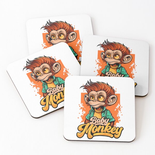 Item preview, baby monkey designed and sold by dwikiiyosii.