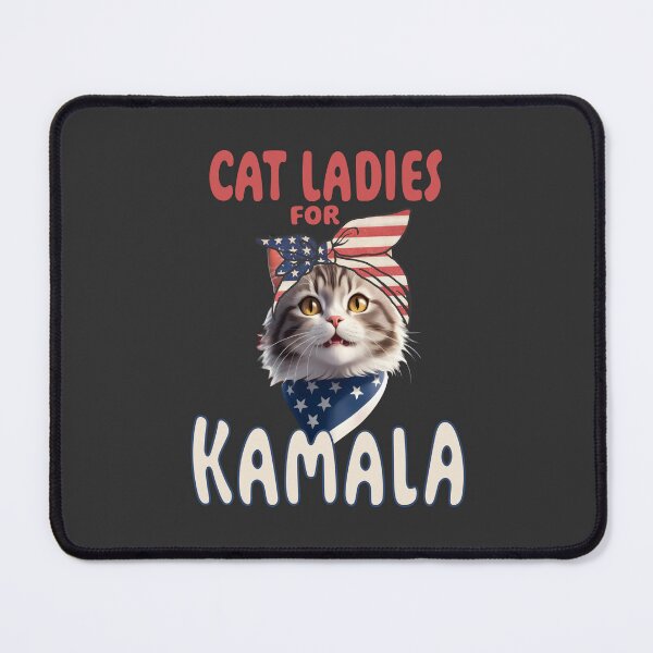 Item preview, Cat ladies for Kamala designed and sold by Colorfulman.