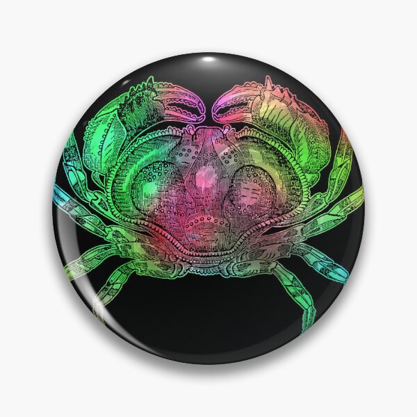 Item preview, Crab Sticker - Ripe Melon designed and sold by mikeymadness.