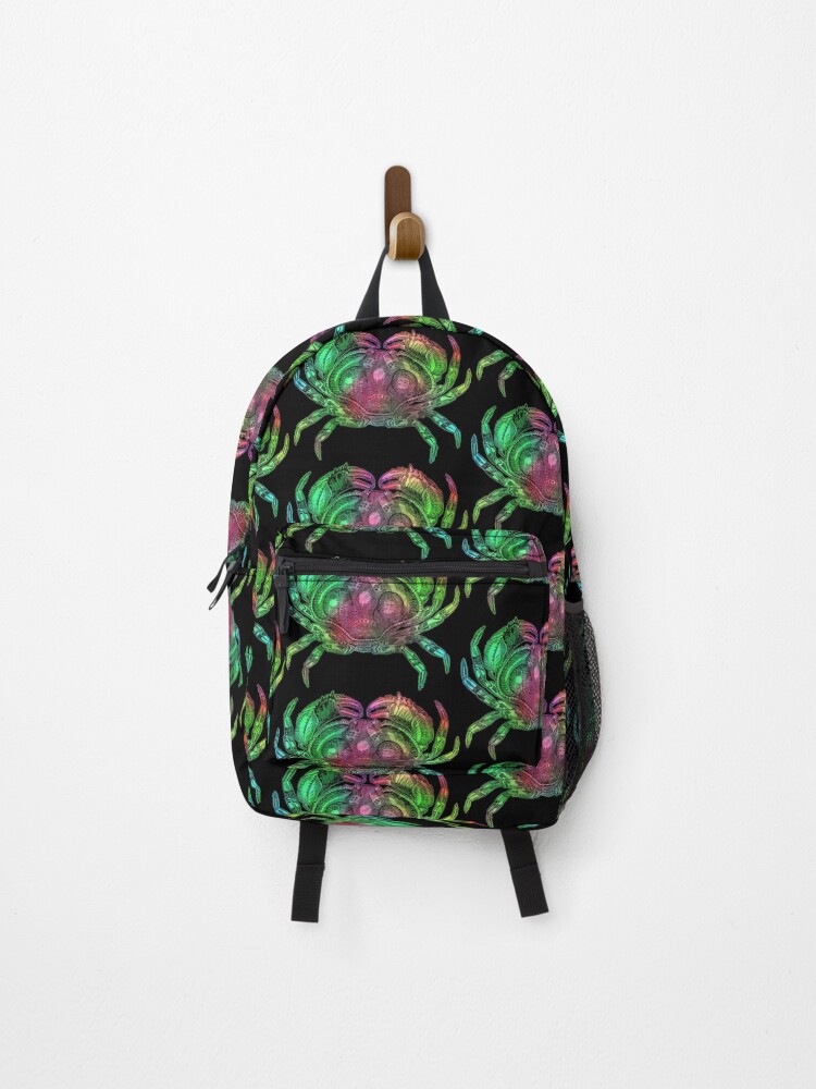 Thumbnail 1 of 3, Backpack, Crab Sticker - Ripe Melon designed and sold by mikeymadness.