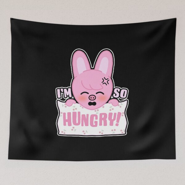 Item preview, ¡Tengo tanta hambre! (SKZ Changbin Dwaekki) designed and sold by ninthstreet.