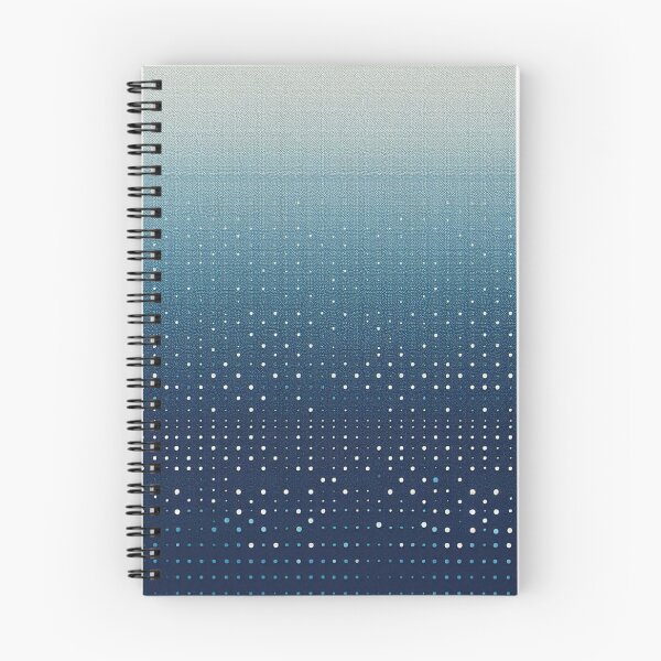 Item preview, Gradient Blue Dots Fabric Design: Minimalist Depth and Texture designed and sold by Rui Fernandes.