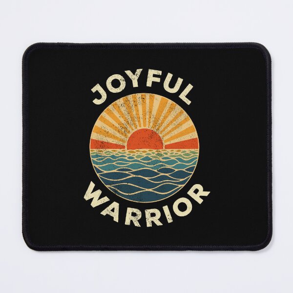 Item preview, Joyful Warrior Kamala Harris Tim Walz 2024 Retro designed and sold by Designer-Girl.