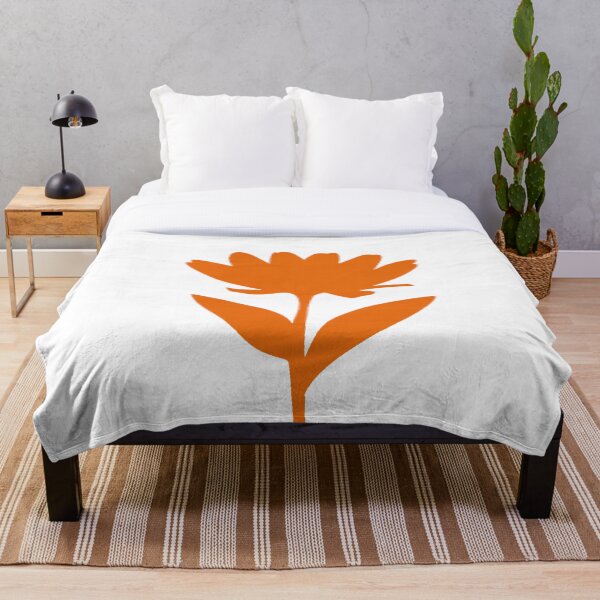 Artikelvorschau, Orangene Blume entworfen und verkauft von DabrowskiDesign.