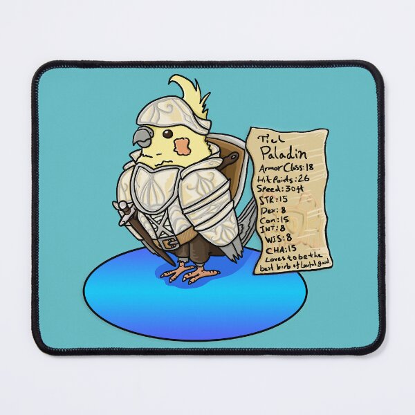 Item preview, Tiel Paladin designed and sold by Squawkable.