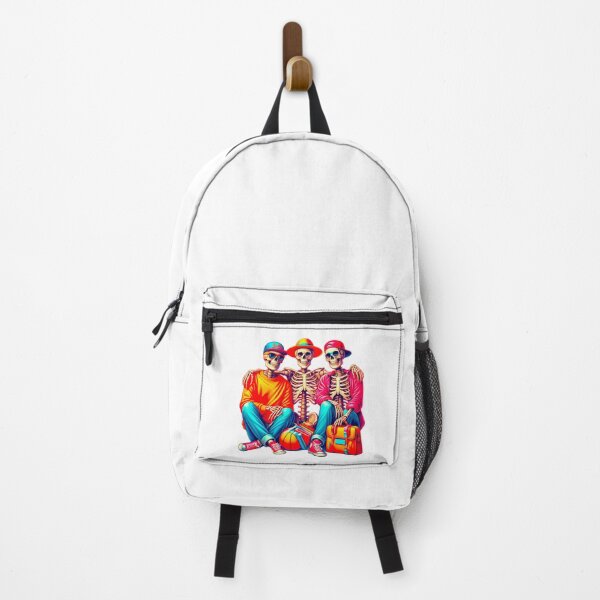 Item preview, My skeletal friends , back to college ,back to school with freinds designed and sold by Halloween Time.
