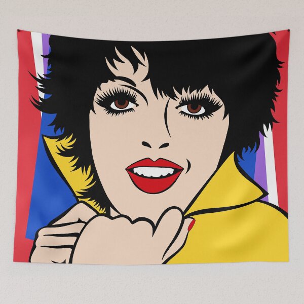 Item preview, Liza Minnelli Cartoon PopArt Drawing designed and sold by Henrylizarraga.