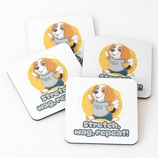 Item preview, Stretch, wag, repeat! designed and sold by Touched by  Starlight.