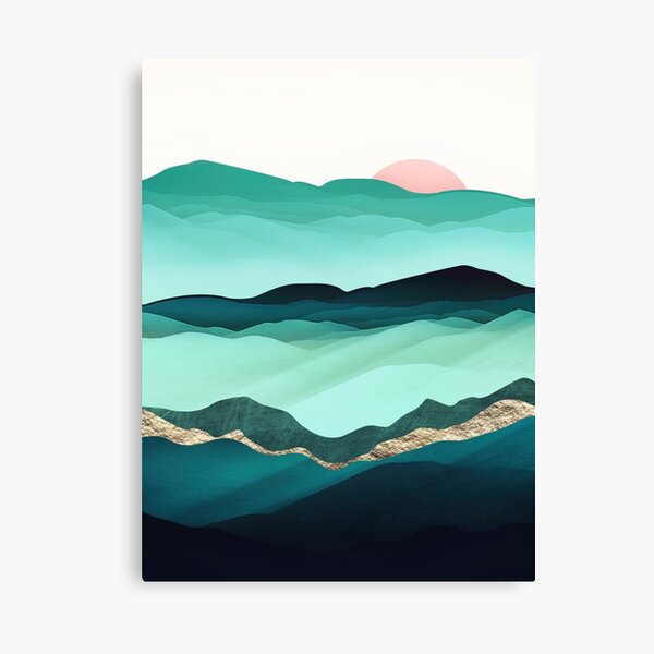 Summer Hills Canvas Print