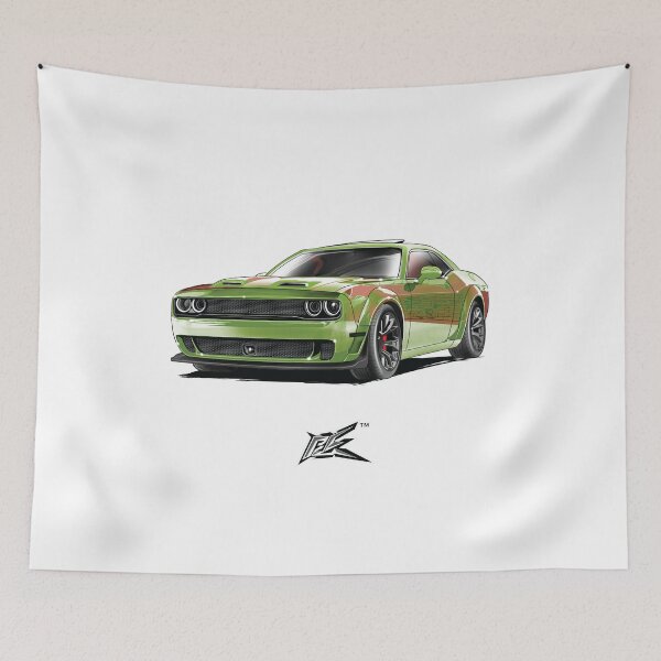 Item preview, american muscle car coupe green designed and sold by NaquashM.